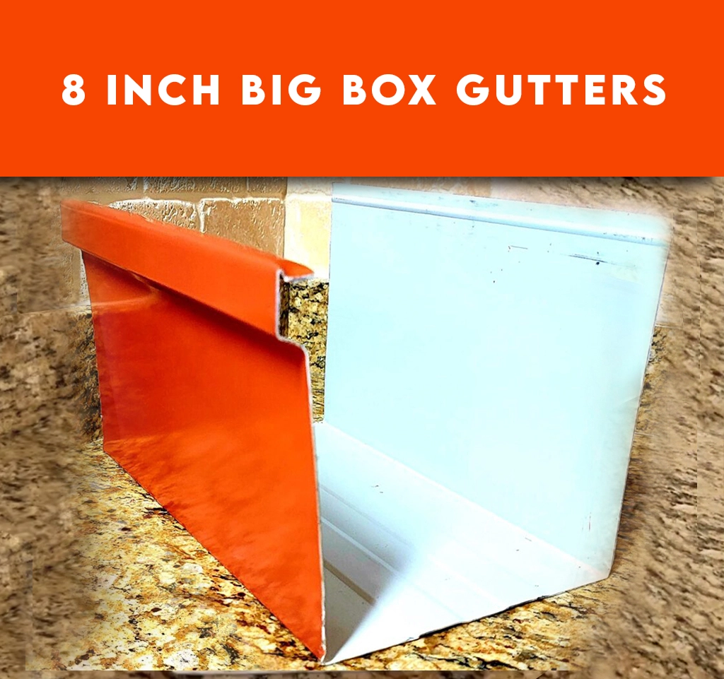 8 Inch Big Box Gutters