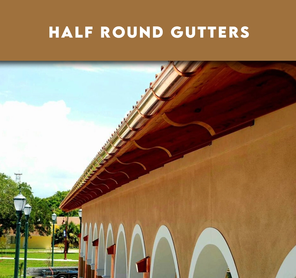 Half Round Gutters